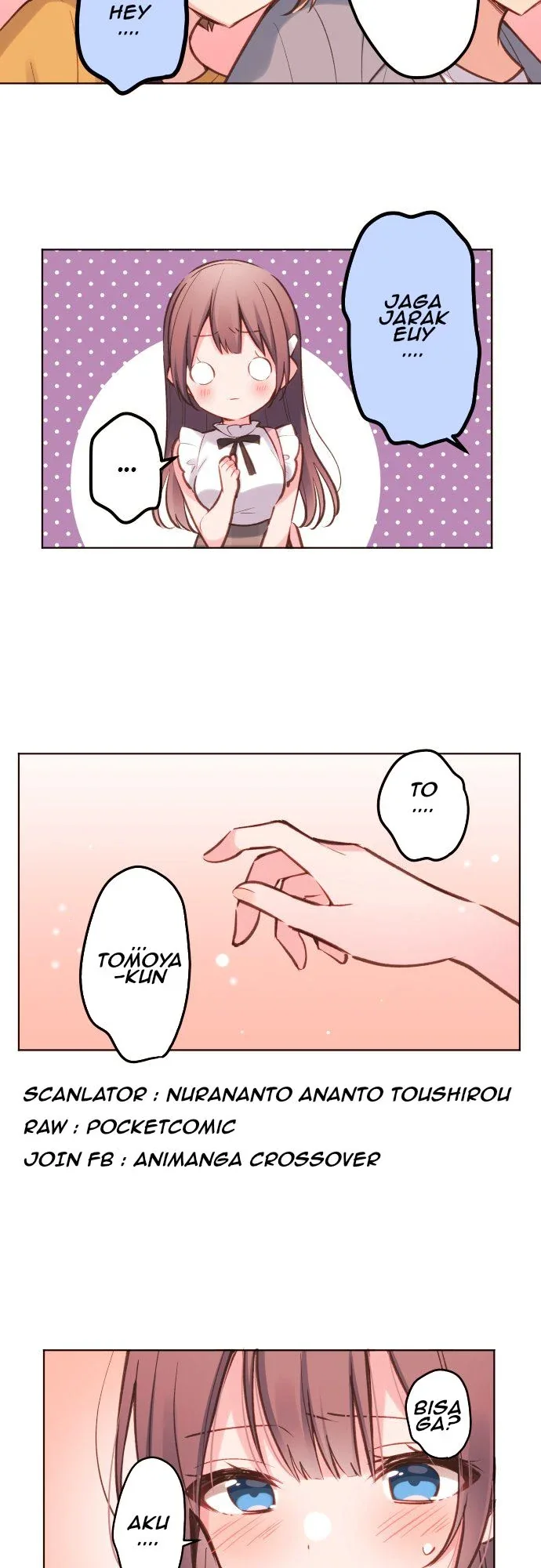 Halaman 12 — Waka-chan Is Flirty Again Chapter 28