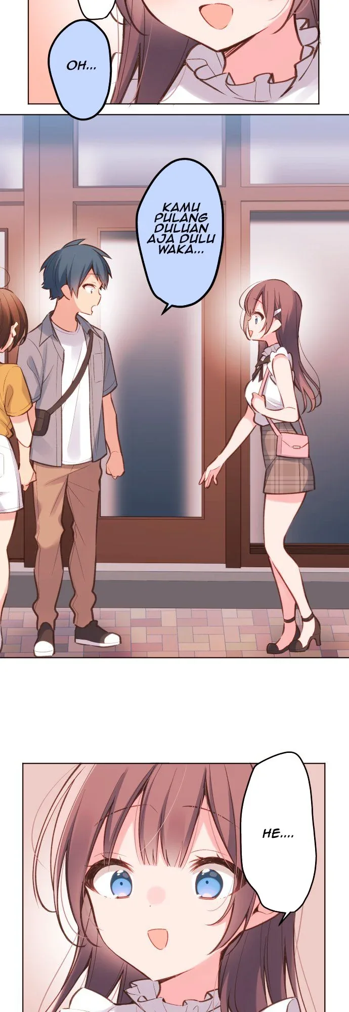 Halaman 13 — Waka-chan Is Flirty Again Chapter 28