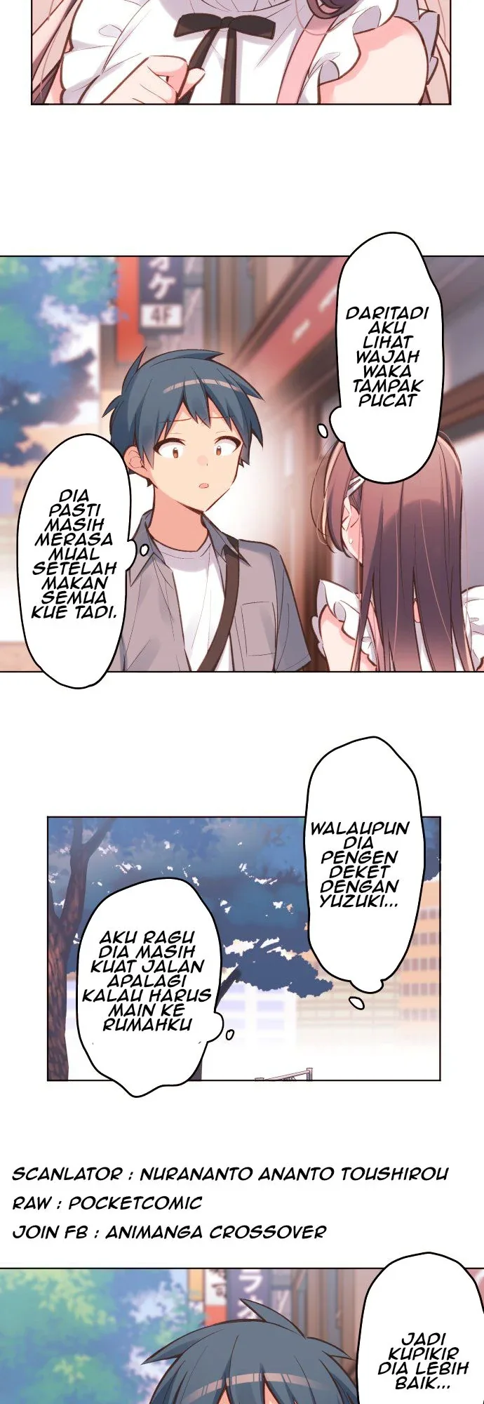 Halaman 14 — Waka-chan Is Flirty Again Chapter 28