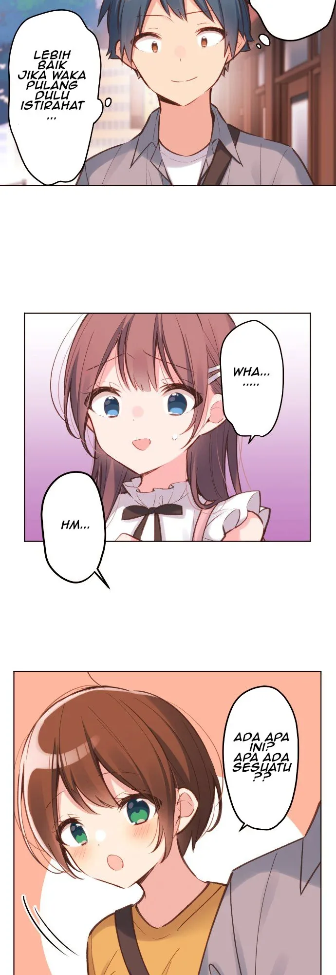 Halaman 15 — Waka-chan Is Flirty Again Chapter 28