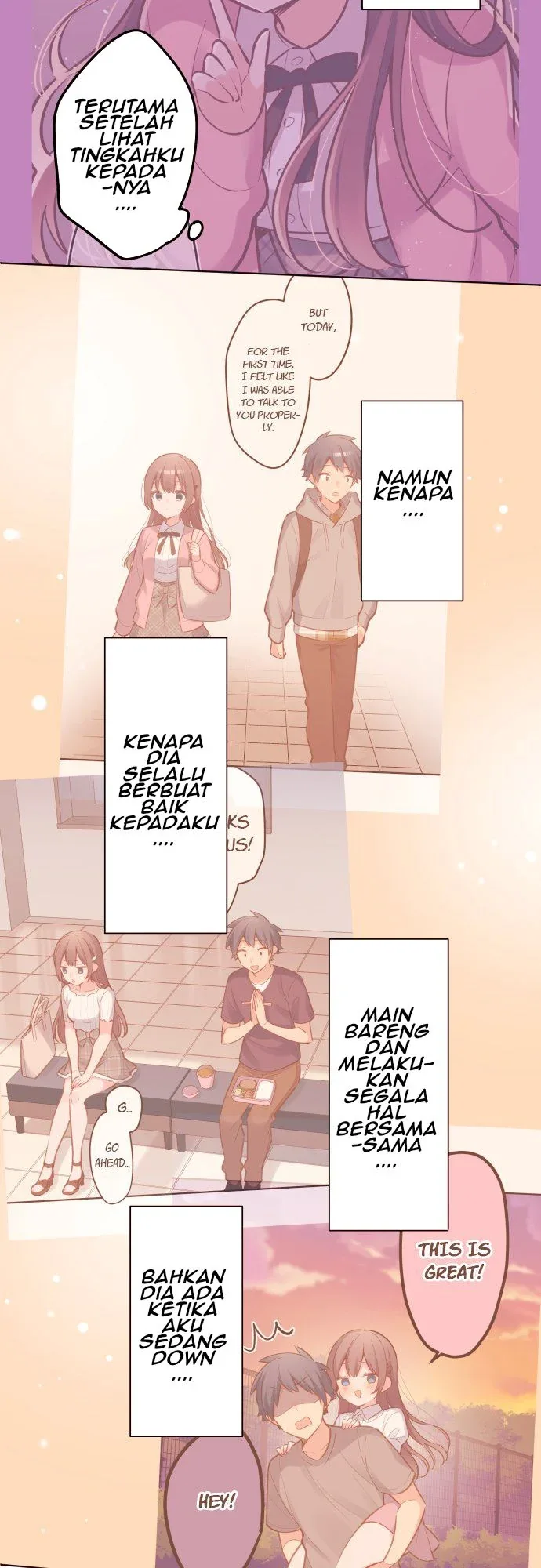 Halaman 21 — Waka-chan Is Flirty Again Chapter 28