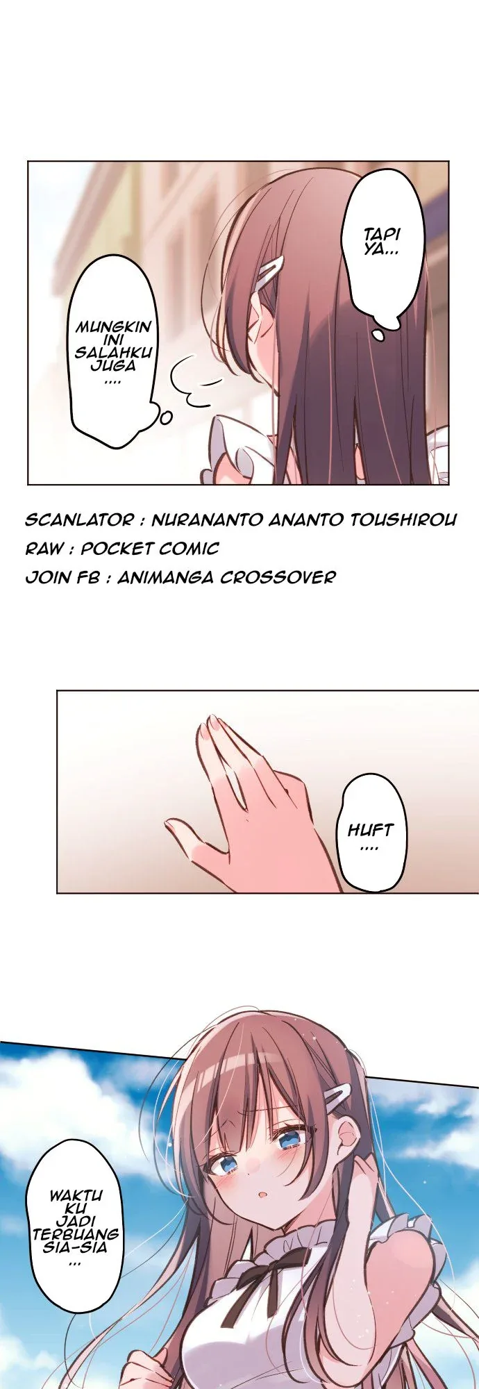 Halaman 25 — Waka-chan Is Flirty Again Chapter 28