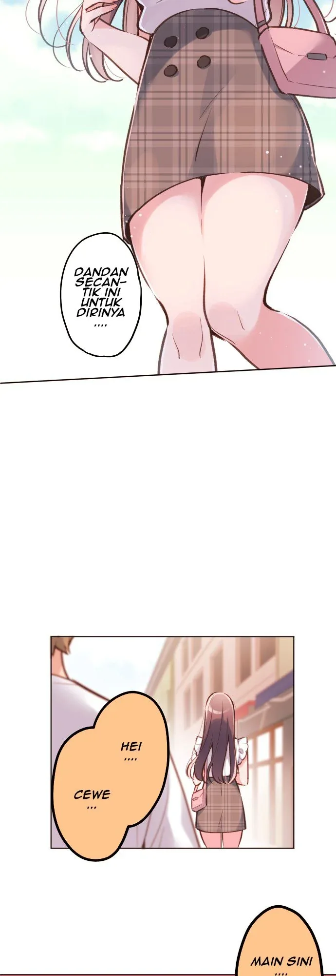 Halaman 26 — Waka-chan Is Flirty Again Chapter 28