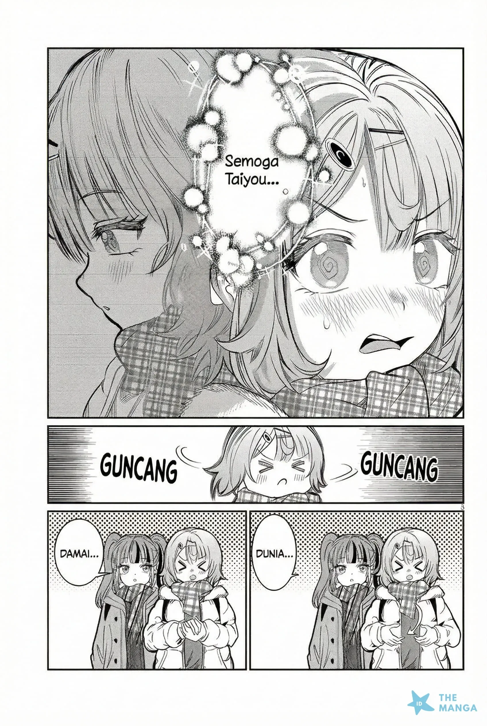Halaman 5 — Kimi wa Yakamashi Tojite yo Kuchi wo! Chapter 45