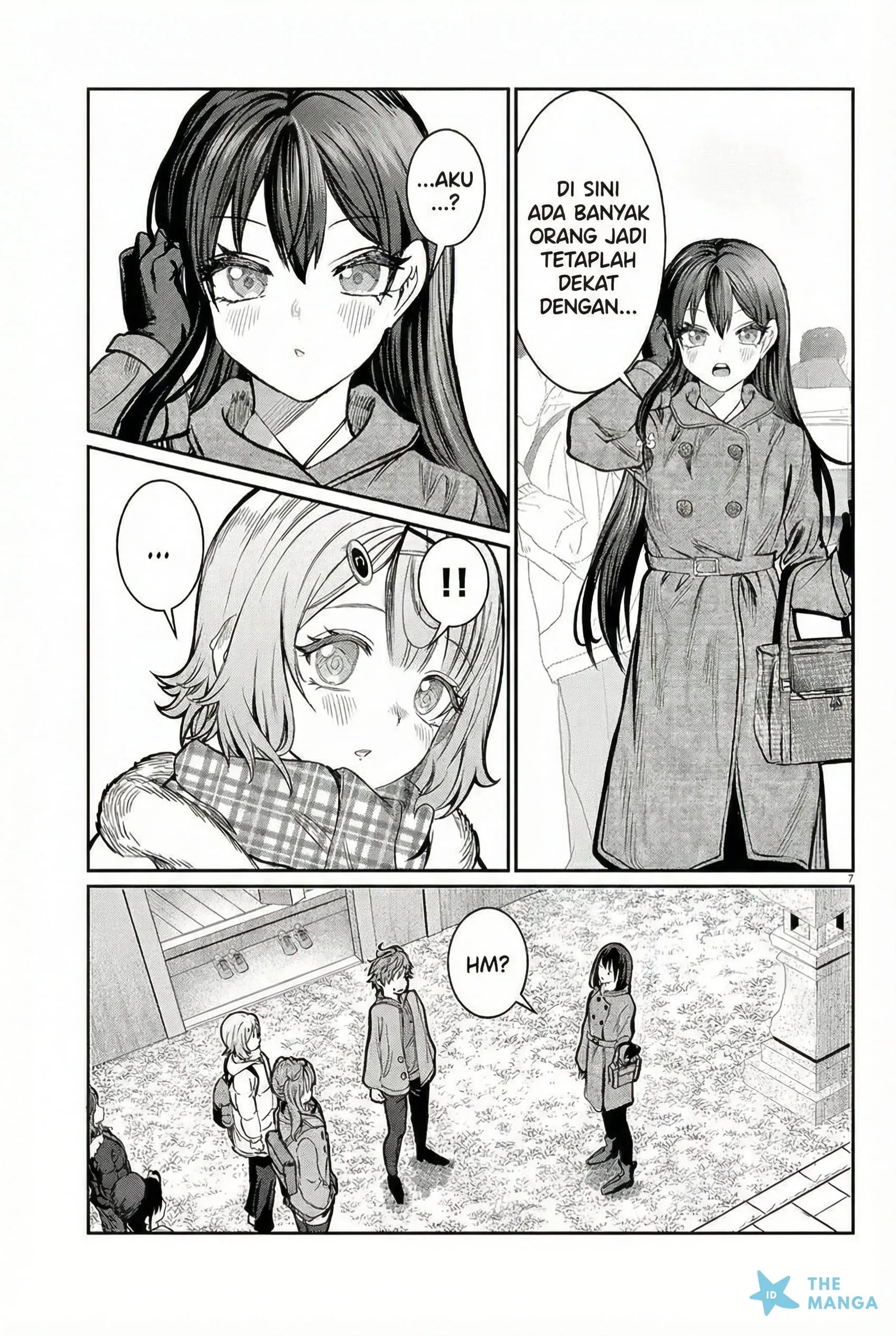 Halaman 7 — Kimi wa Yakamashi Tojite yo Kuchi wo! Chapter 45
