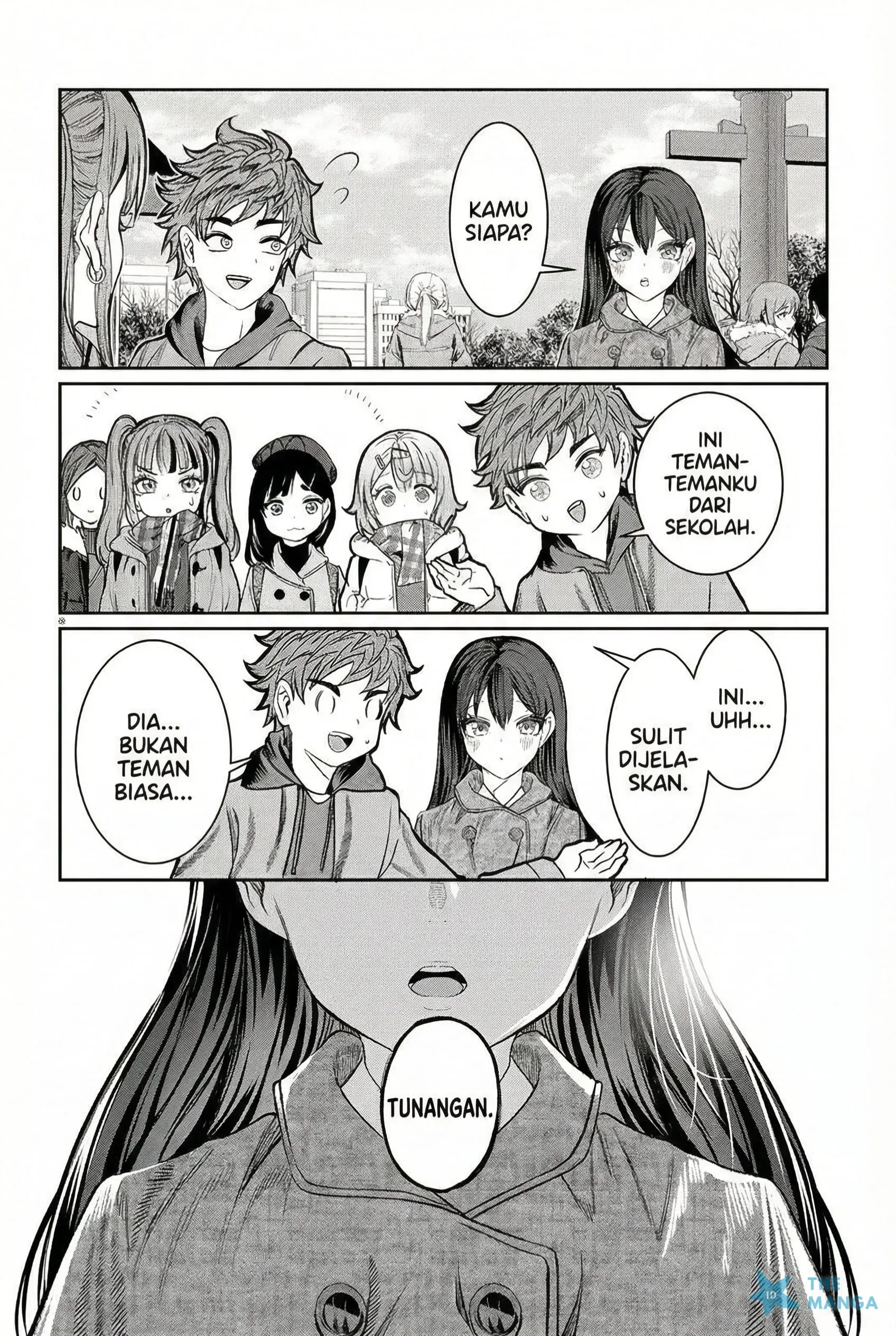 Halaman 8 — Kimi wa Yakamashi Tojite yo Kuchi wo! Chapter 45