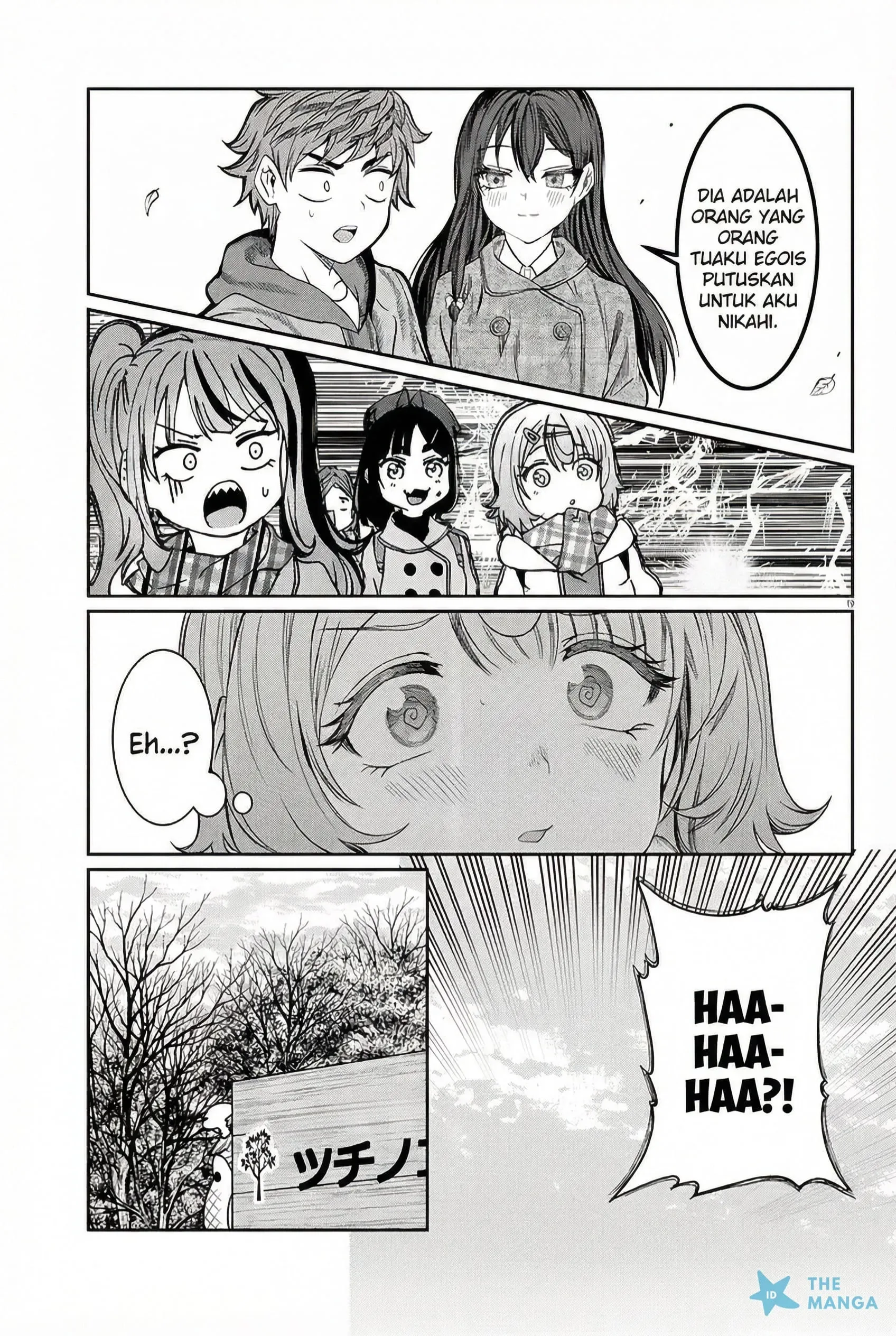 Halaman 9 — Kimi wa Yakamashi Tojite yo Kuchi wo! Chapter 45