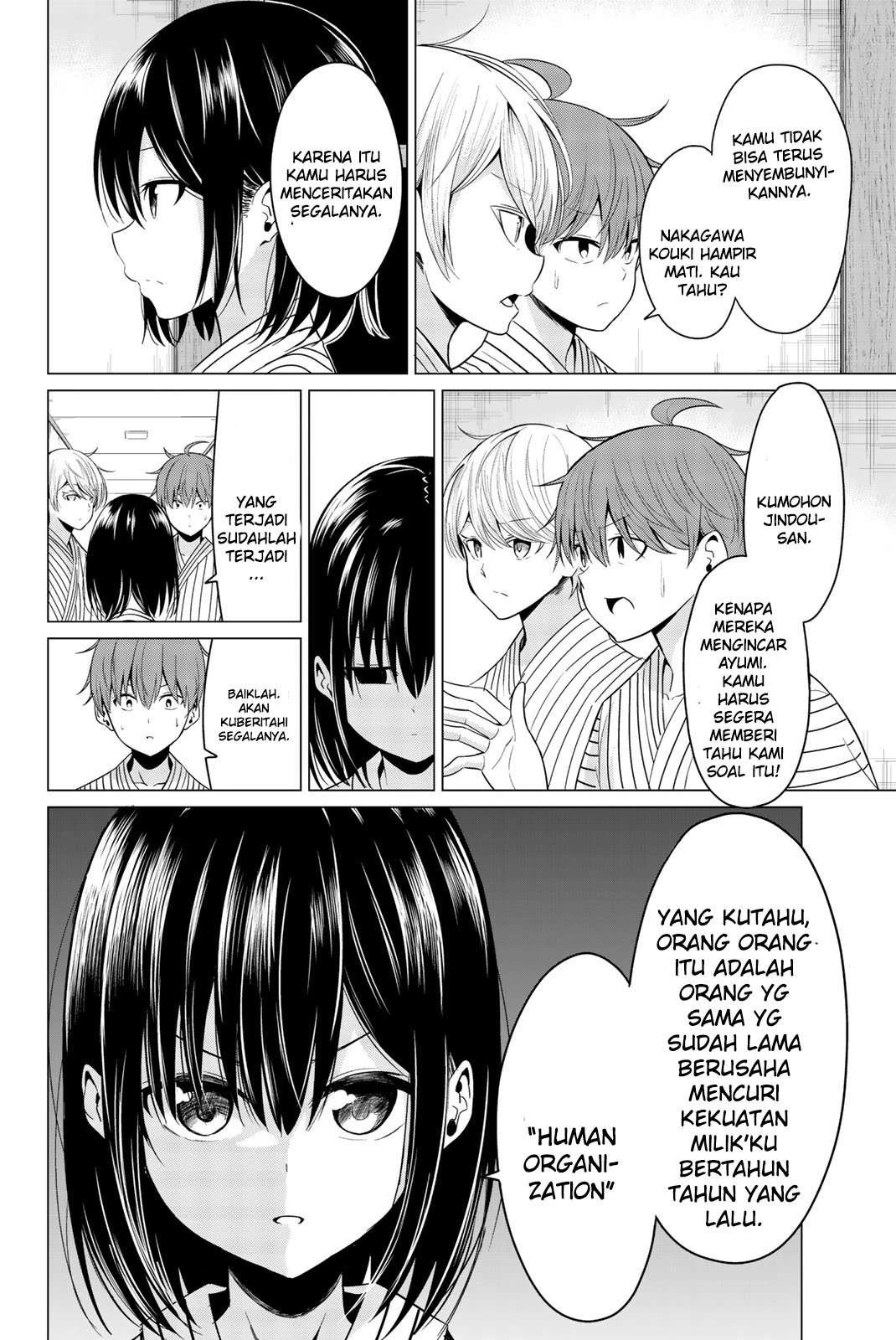 Halaman 9 — Sekai ka Kanojo ka Erabenai Chapter 22