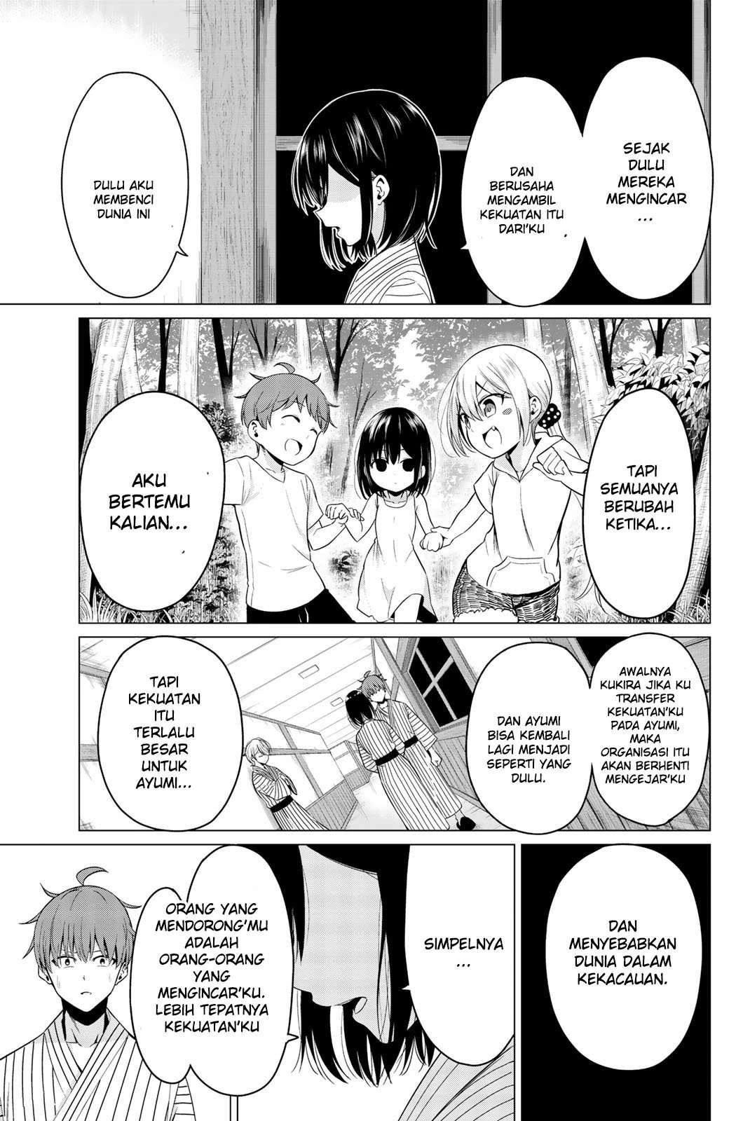 Halaman 12 — Sekai ka Kanojo ka Erabenai Chapter 22