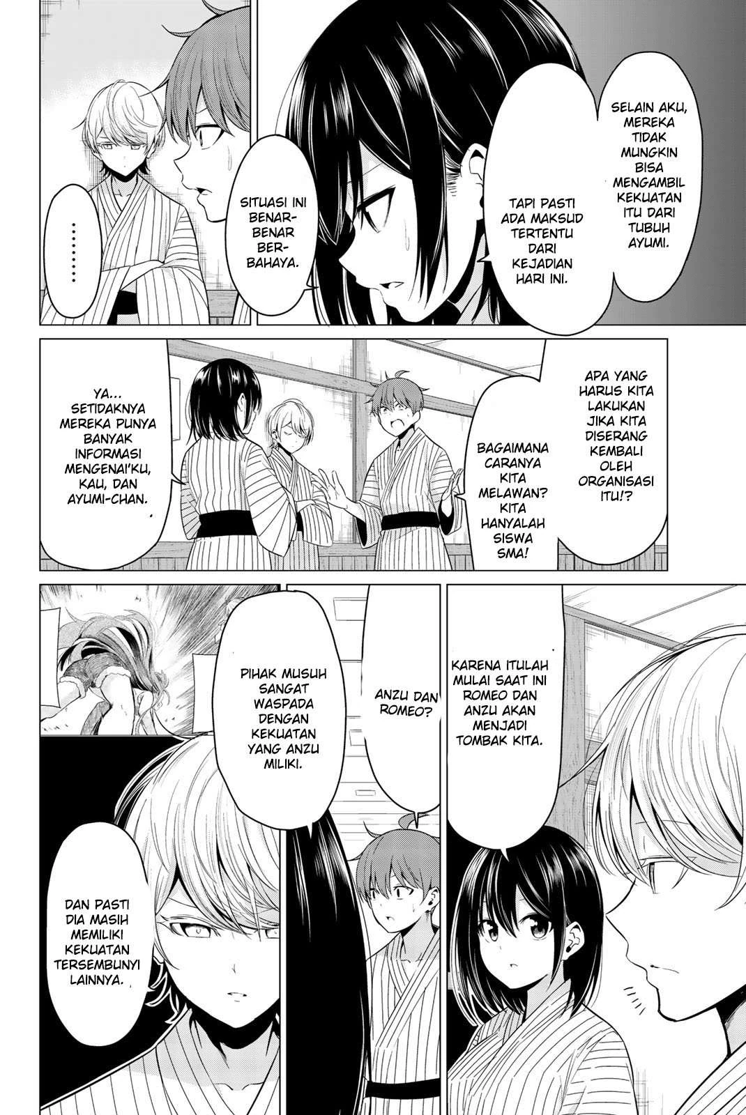 Halaman 15 — Sekai ka Kanojo ka Erabenai Chapter 22