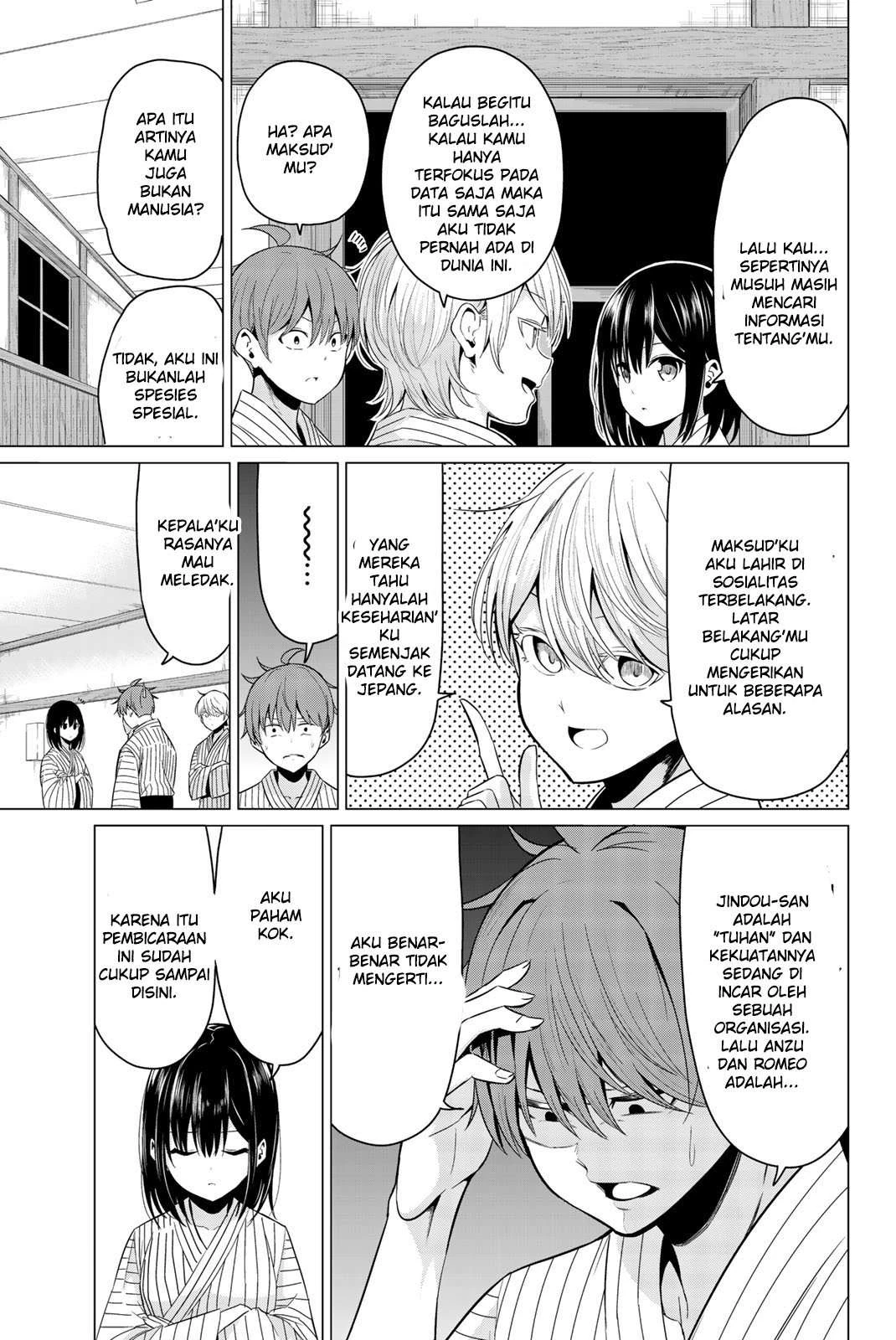 Halaman 16 — Sekai ka Kanojo ka Erabenai Chapter 22