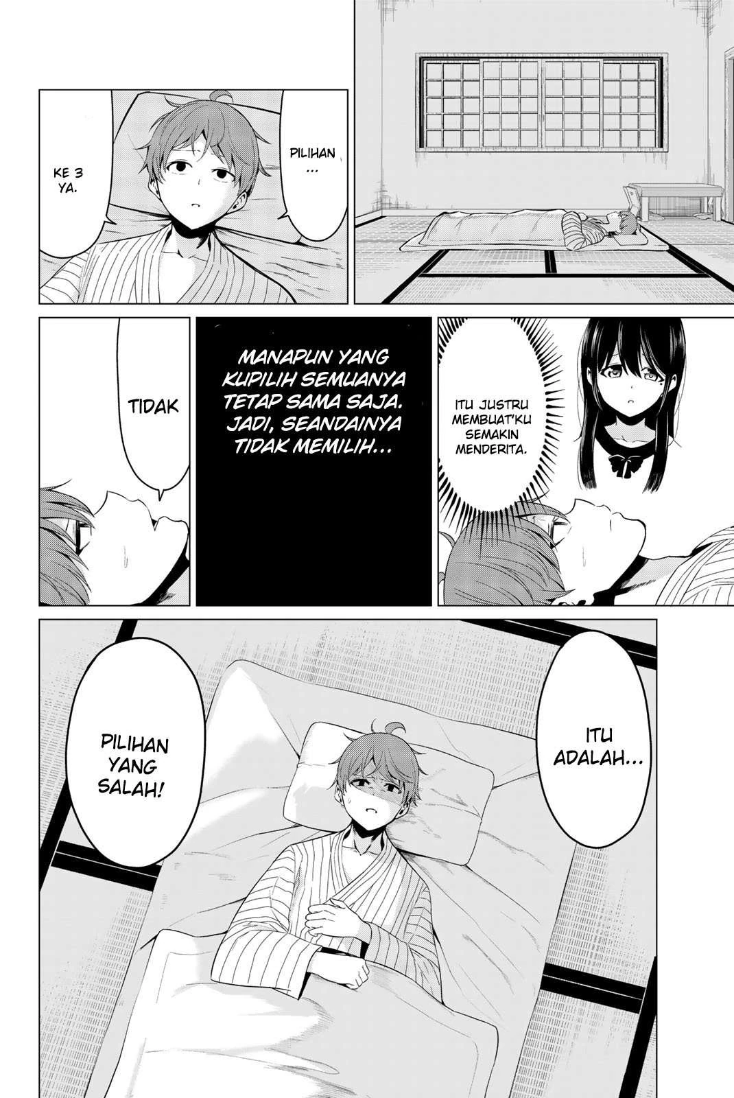 Halaman 25 — Sekai ka Kanojo ka Erabenai Chapter 22
