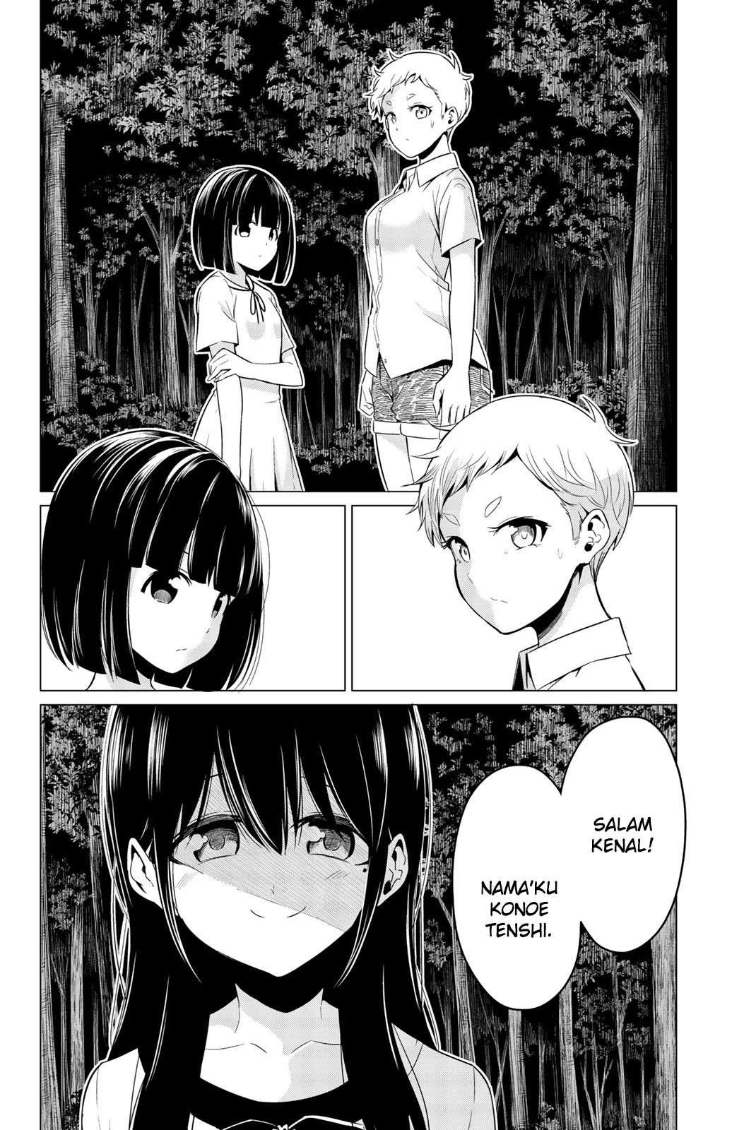 Halaman 27 — Sekai ka Kanojo ka Erabenai Chapter 22