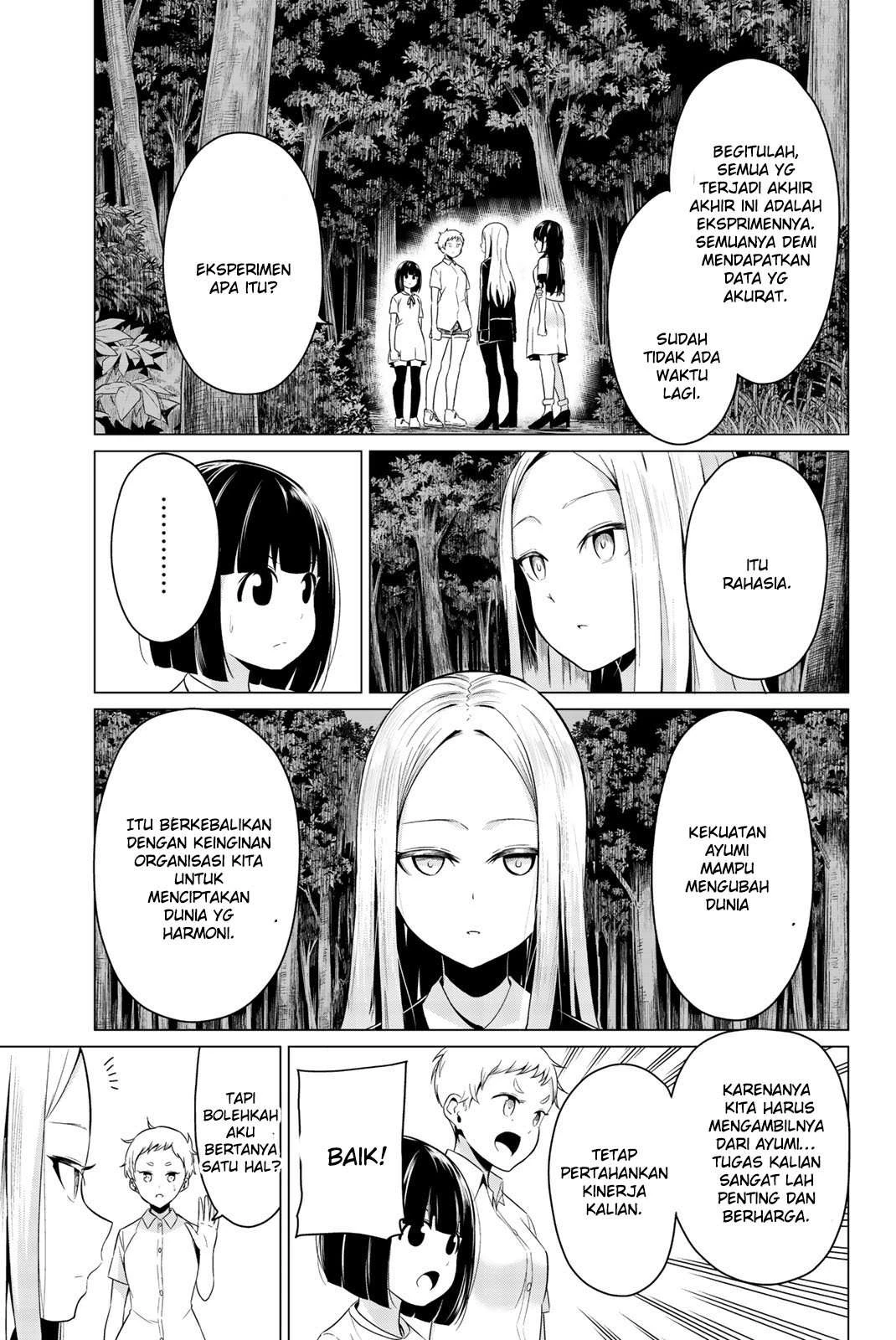 Halaman 28 — Sekai ka Kanojo ka Erabenai Chapter 22