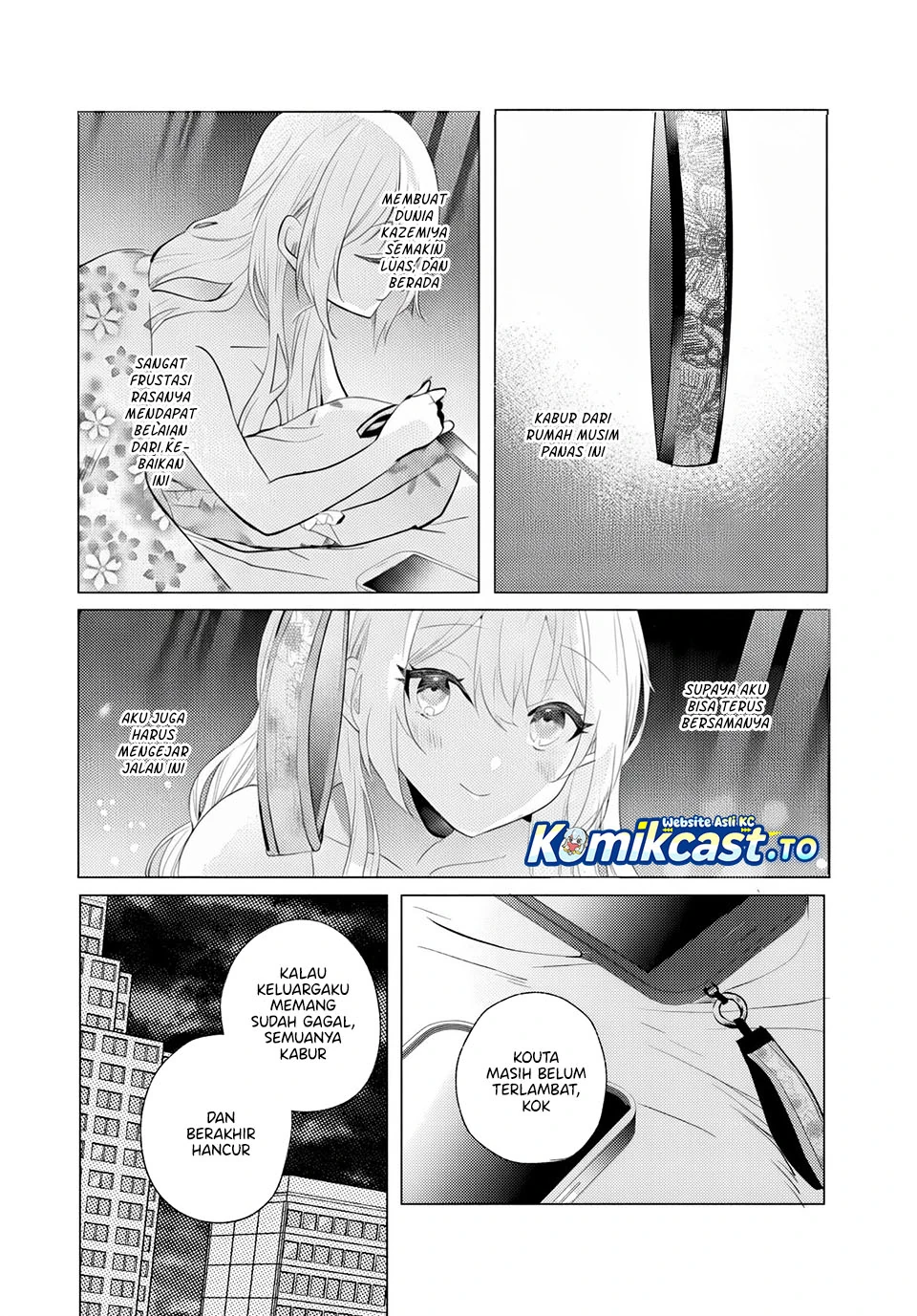 Halaman 16 — Houkago, Famiresu de, Class no Ano Ko to. Chapter 13
