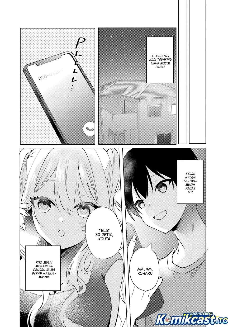 Halaman 22 — Houkago, Famiresu de, Class no Ano Ko to. Chapter 13