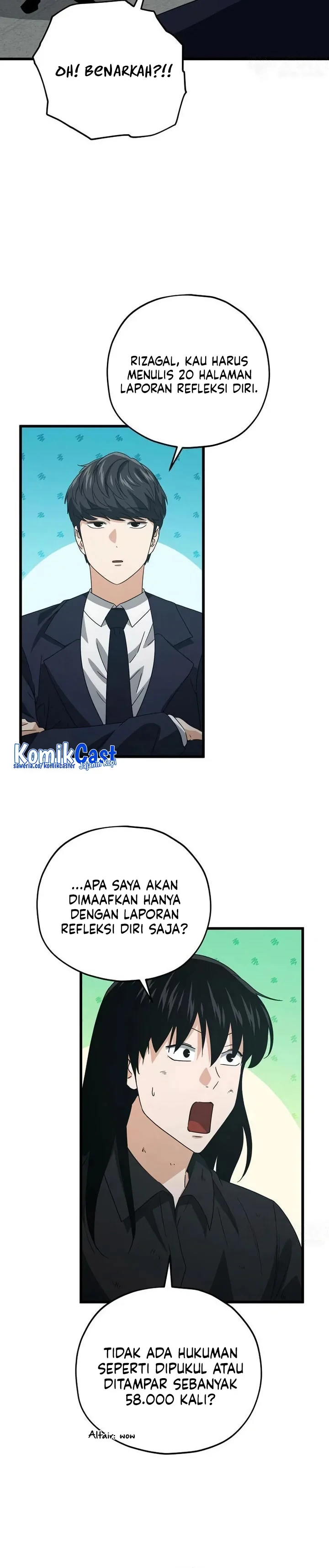 Halaman 21 — My Dad Is Too Strong Chapter 176