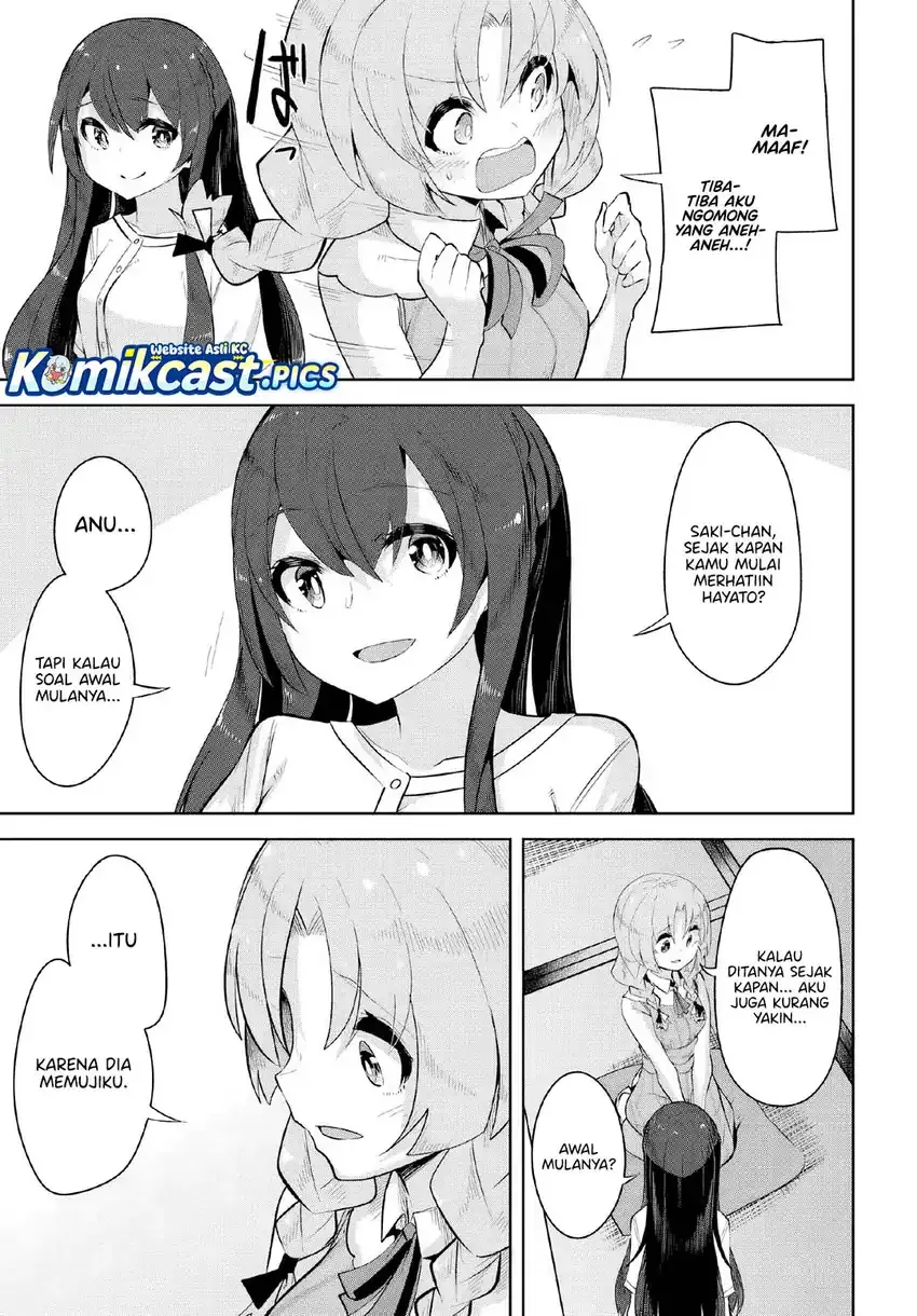 Halaman 7 — Tenkou-saki no Seiso Karen na Bishoujo ga, Mukashi Danshi to Omotte Issho ni Asonda Osananajimi Datta Ken Chapter 35