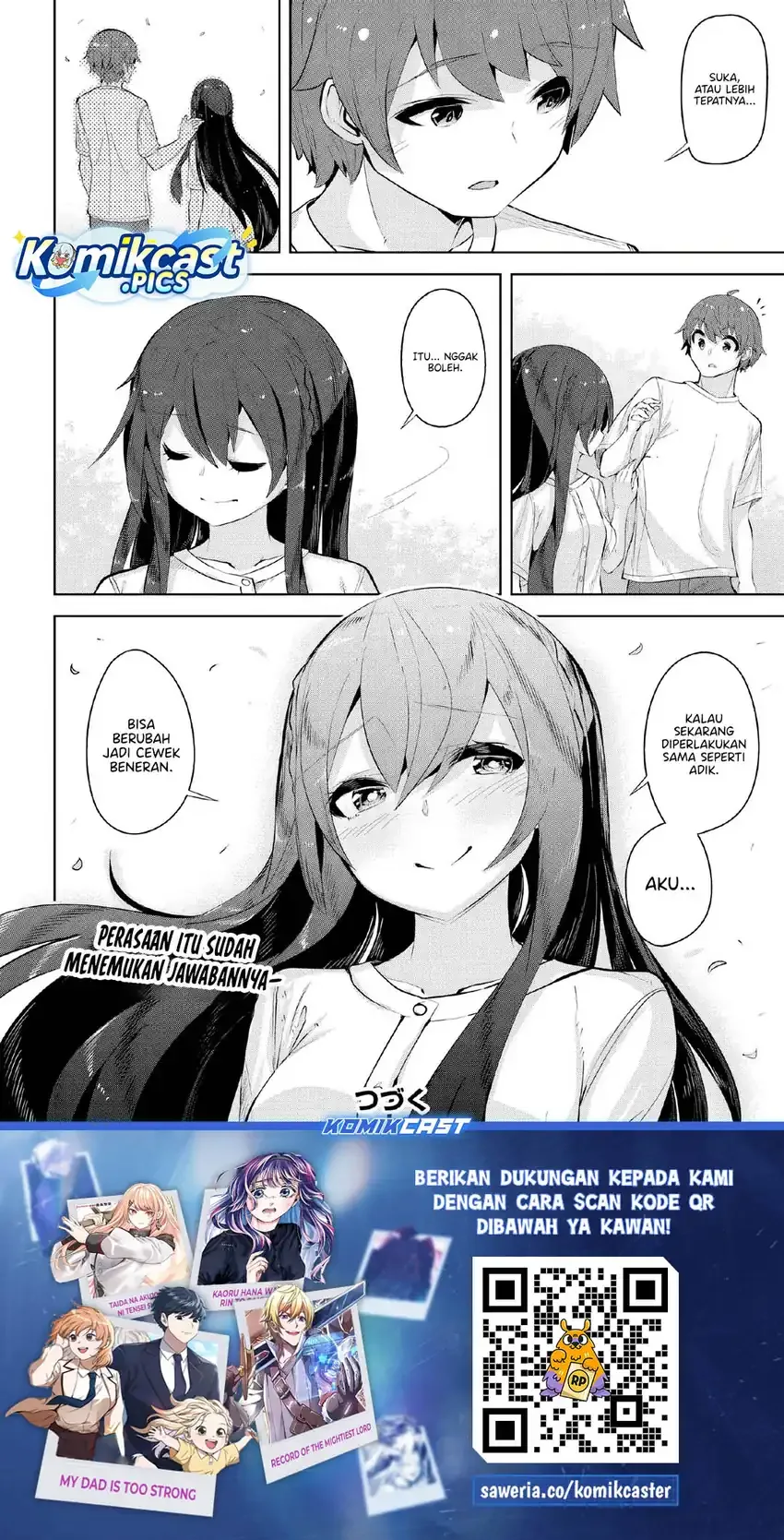 Halaman 29 — Tenkou-saki no Seiso Karen na Bishoujo ga, Mukashi Danshi to Omotte Issho ni Asonda Osananajimi Datta Ken Chapter 35