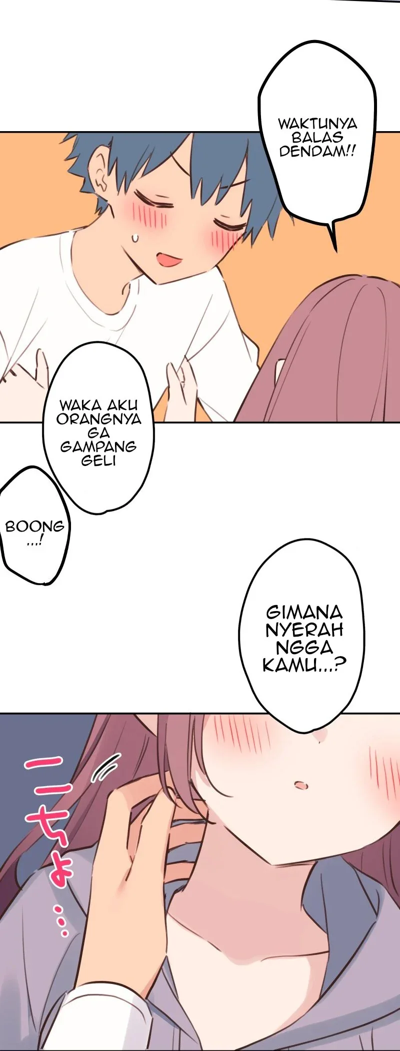 Halaman 14 — Waka-chan Is Flirty Again Chapter 191
