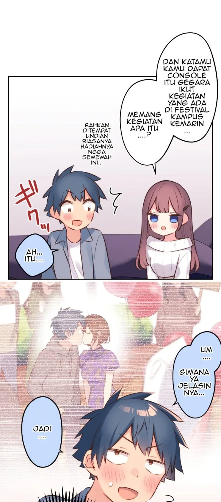 Halaman 21 — Waka-chan Is Flirty Again Chapter 93