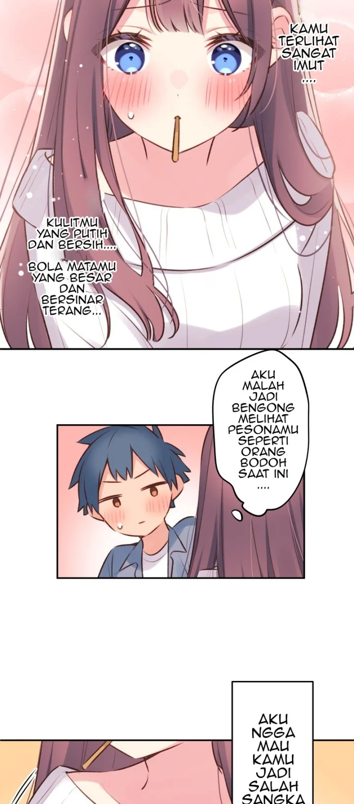 Halaman 36 — Waka-chan Is Flirty Again Chapter 93