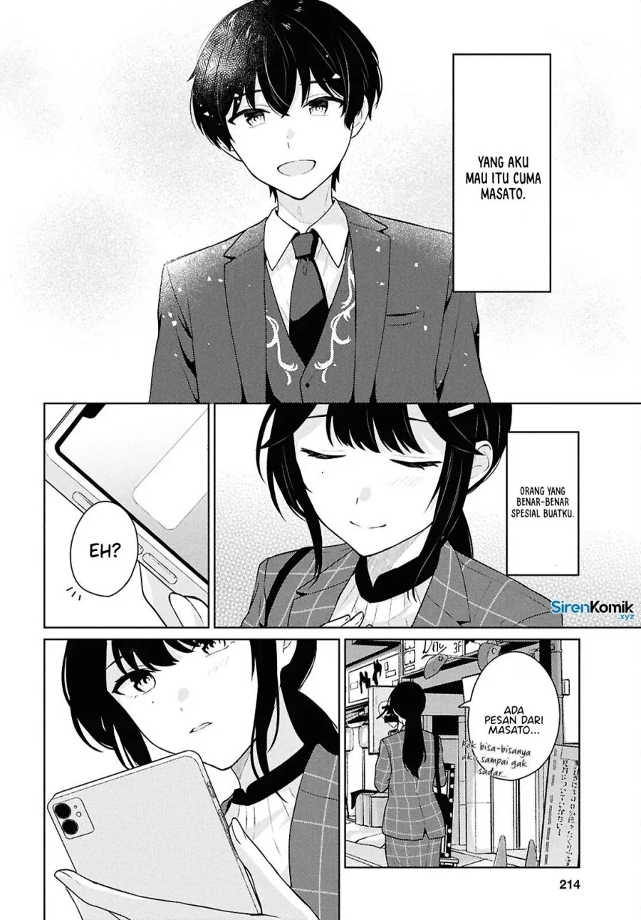 Halaman 11 — Danjo Hi 1:5 no Sekai demo Futsuu ni Ikirareru to Omotta? Gekiomo Kanjou na Kanojo-tachi ga Mujikaku Danshi ni Hanrou saretara Chapter 14