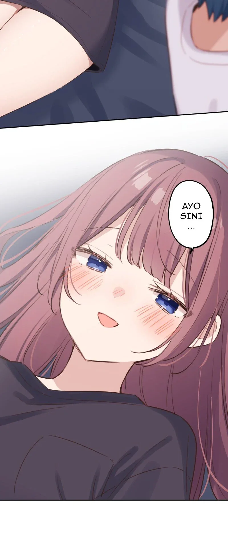 Halaman 4 — Waka-chan Is Flirty Again Chapter 208