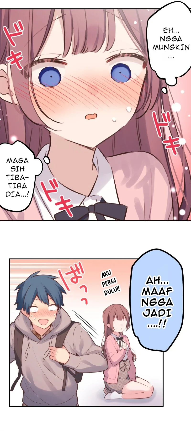 Halaman 29 — Waka-chan Is Flirty Again Chapter 208