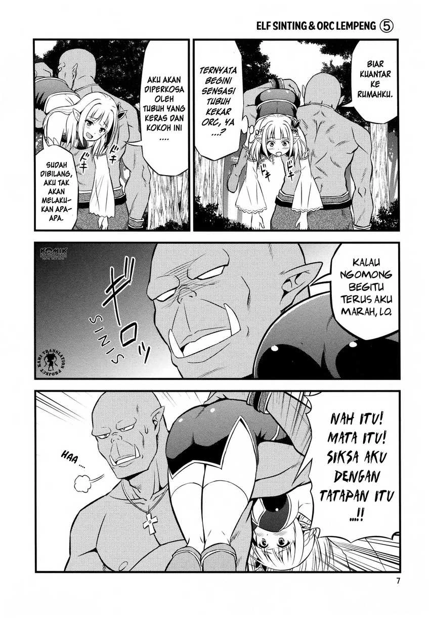 Halaman 6 — Hentai Elf to Majime Orc Chapter 1