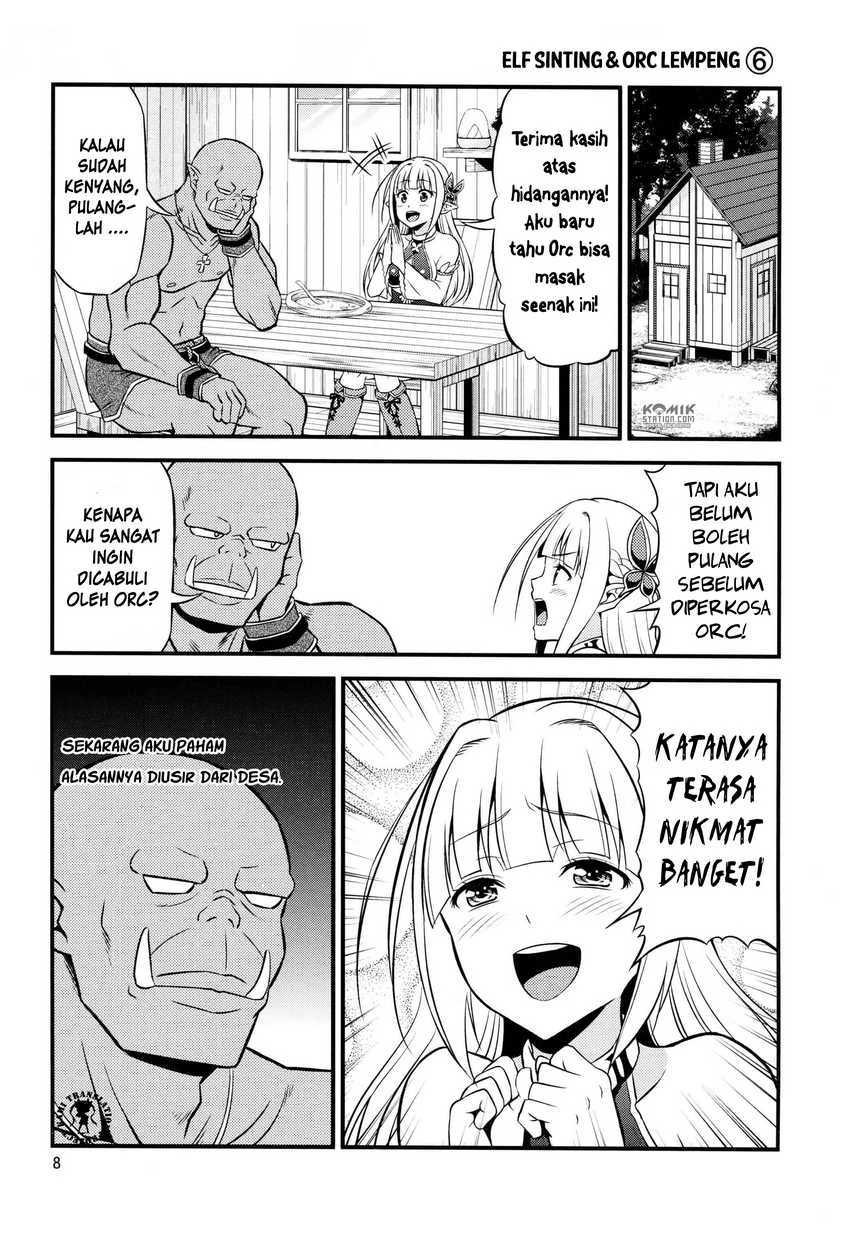 Halaman 7 — Hentai Elf to Majime Orc Chapter 1
