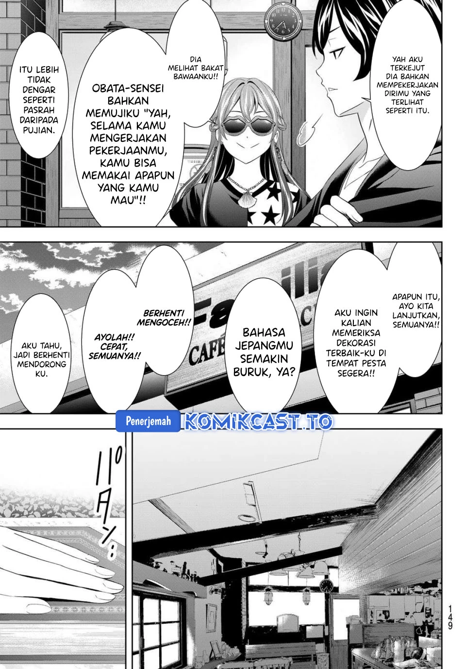 Halaman 10 — Megami no Café Terrace Chapter 216