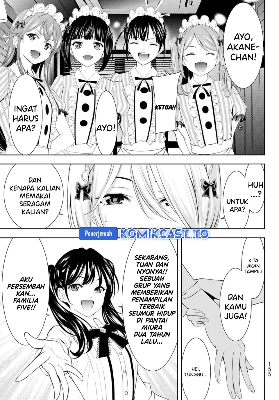 Halaman 16 — Megami no Café Terrace Chapter 216