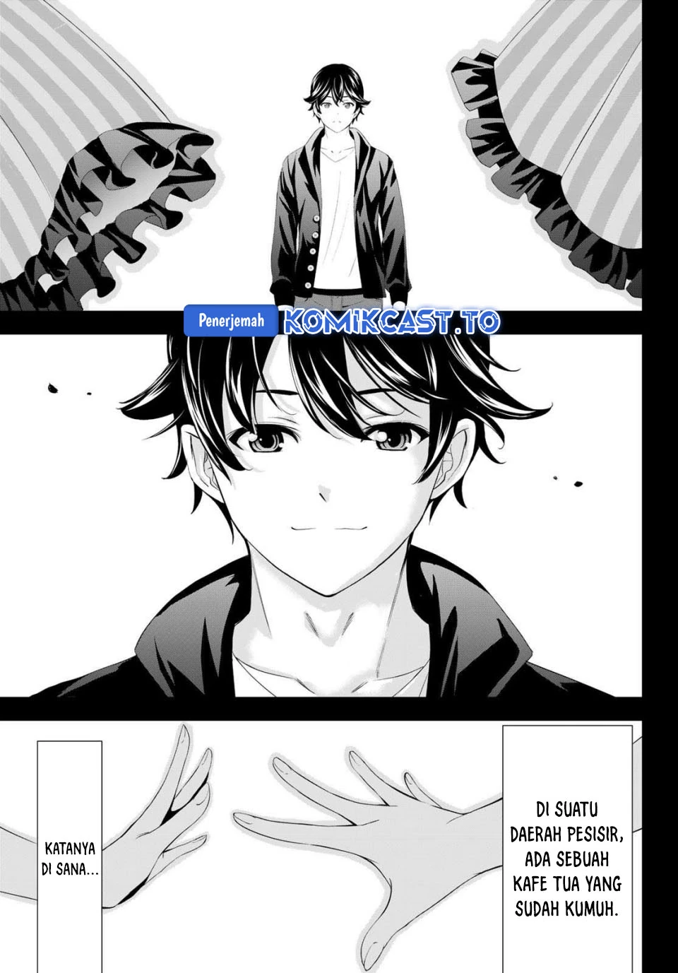 Halaman 18 — Megami no Café Terrace Chapter 216