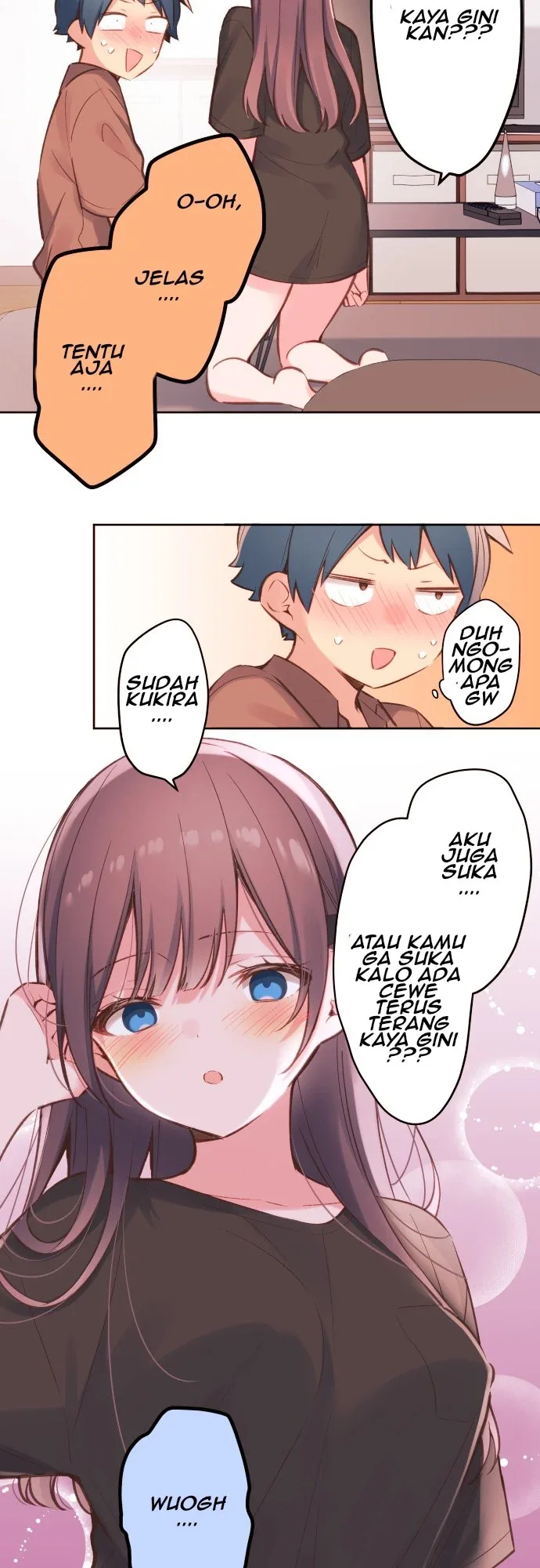 Halaman 7 — Waka-chan Is Flirty Again Chapter 37