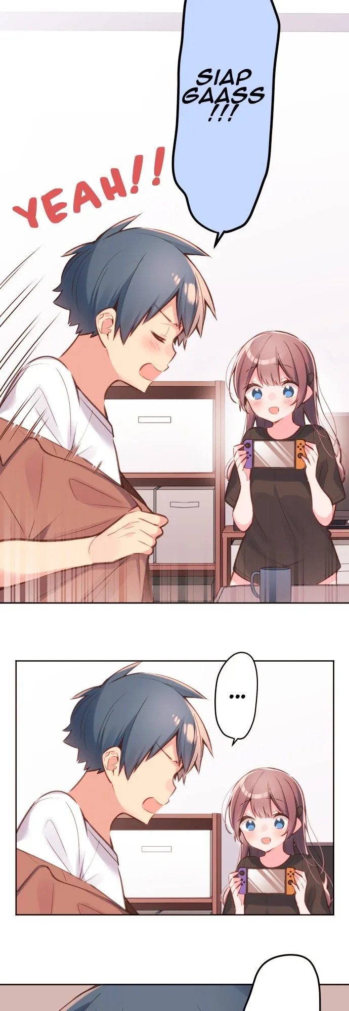 Halaman 9 — Waka-chan Is Flirty Again Chapter 37