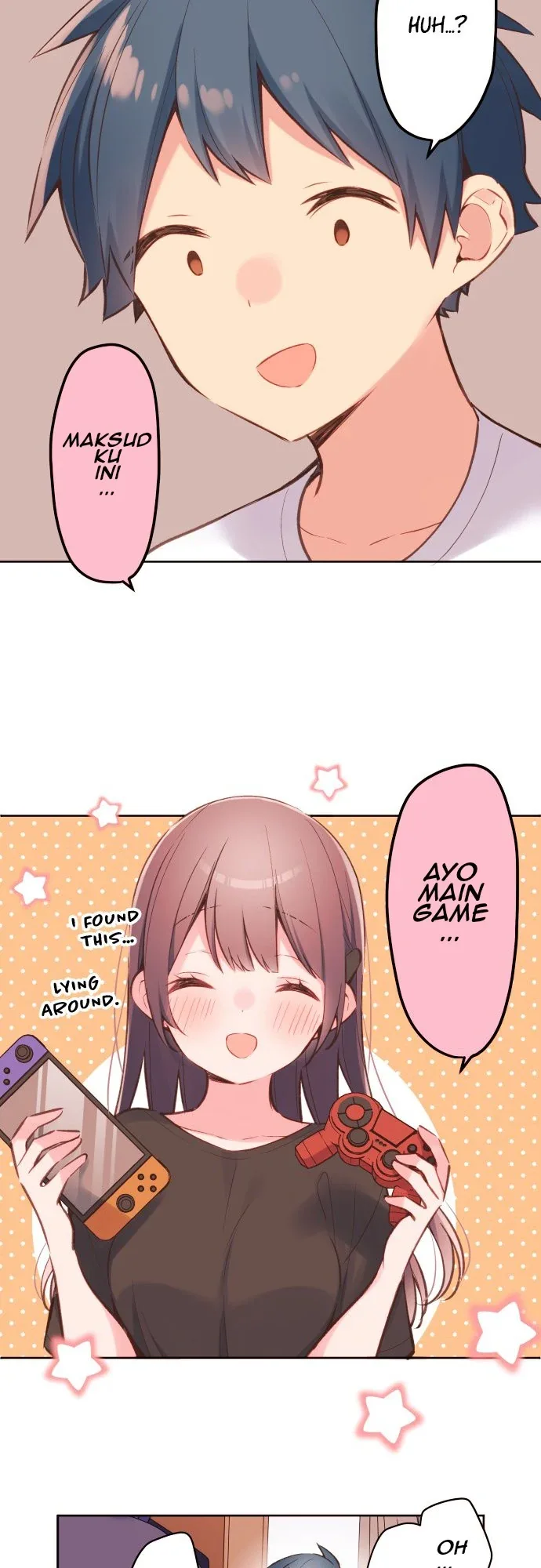 Halaman 10 — Waka-chan Is Flirty Again Chapter 37
