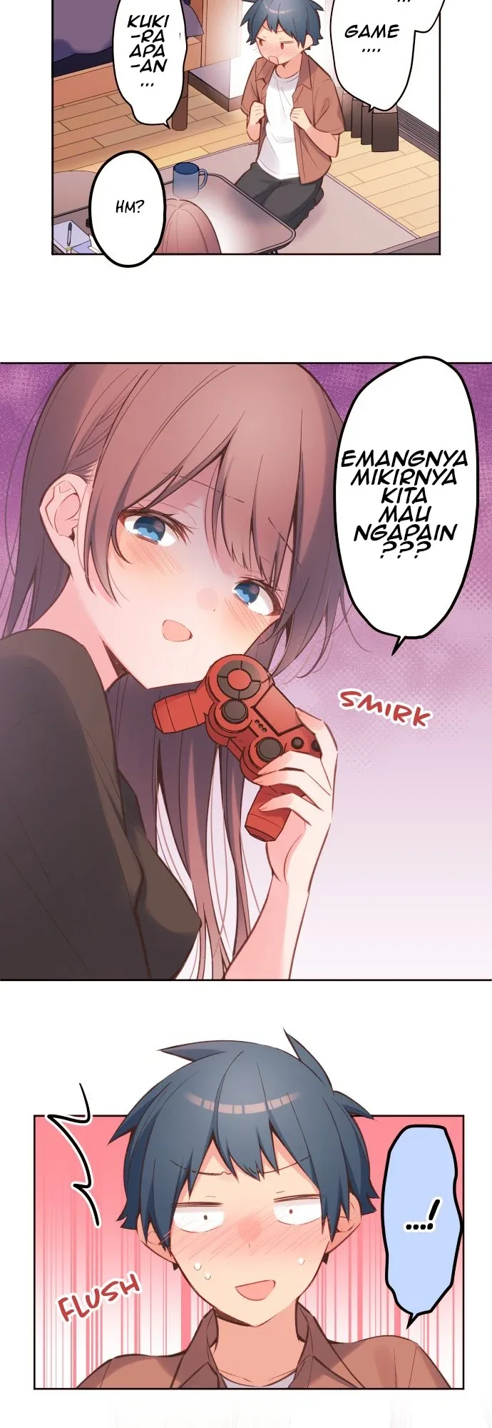 Halaman 11 — Waka-chan Is Flirty Again Chapter 37