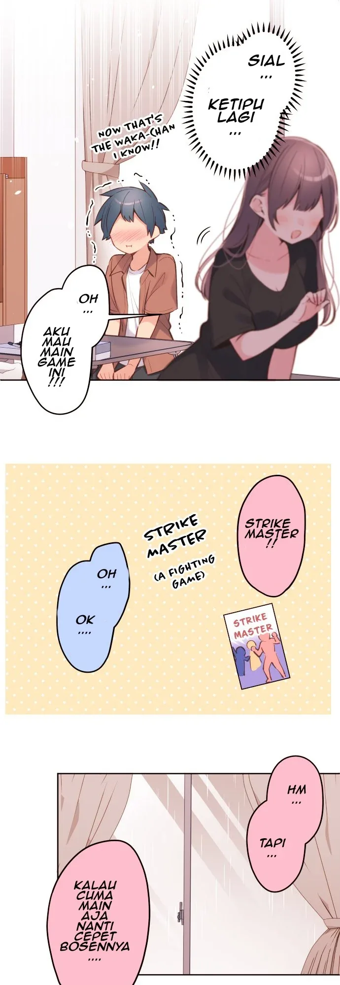 Halaman 12 — Waka-chan Is Flirty Again Chapter 37