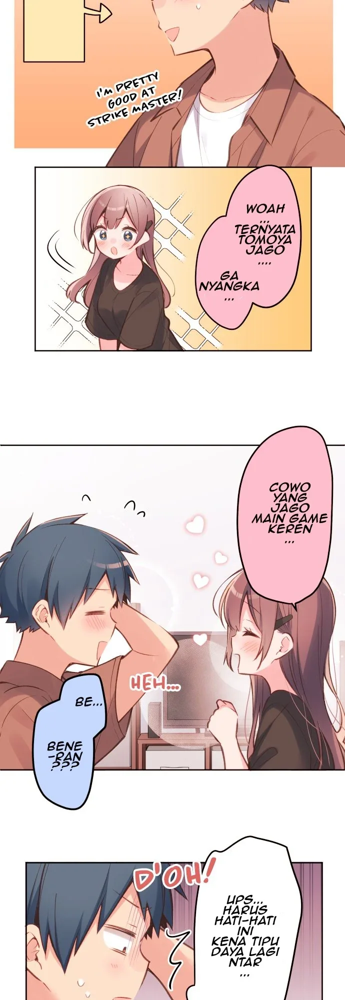 Halaman 17 — Waka-chan Is Flirty Again Chapter 37