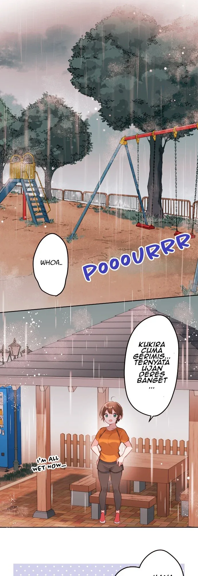 Halaman 21 — Waka-chan Is Flirty Again Chapter 37