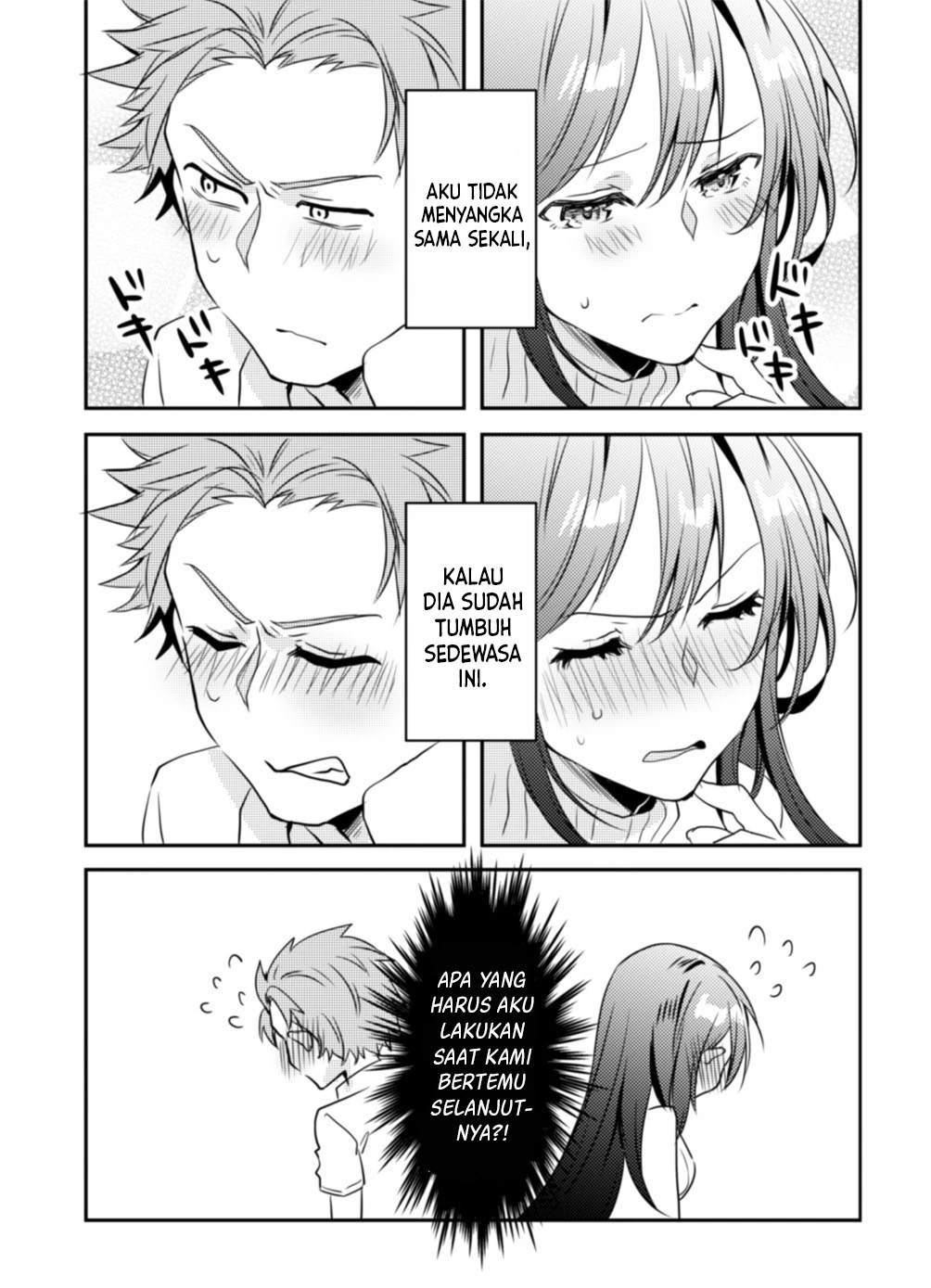 Halaman 3 — Jitsu wa Ryouomoi Kamoshirenai Oneesan to Chuusan Danshi no Hanashi Chapter 1