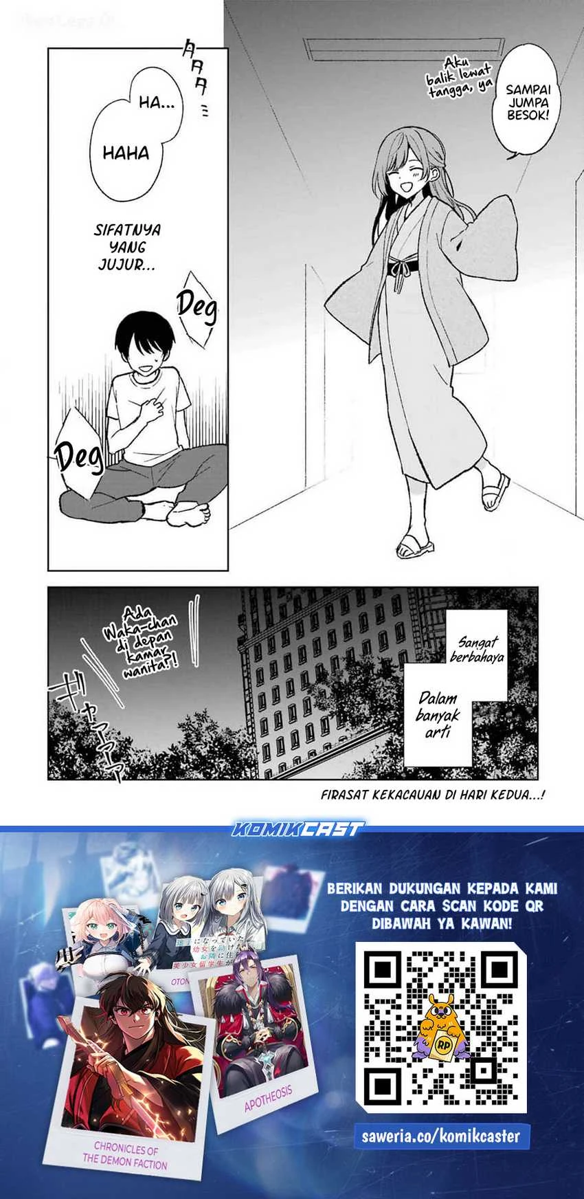 Halaman 16 — Chikan Saresou ni Natteiru S-kyuu Bishoujo wo Tasuketara Tonari no Seki no Osananajimi datta Chapter 60