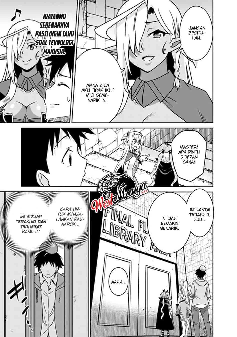 Halaman 11 — Saikyou no Shuzoku ga Ningen Datta Ken Chapter 56