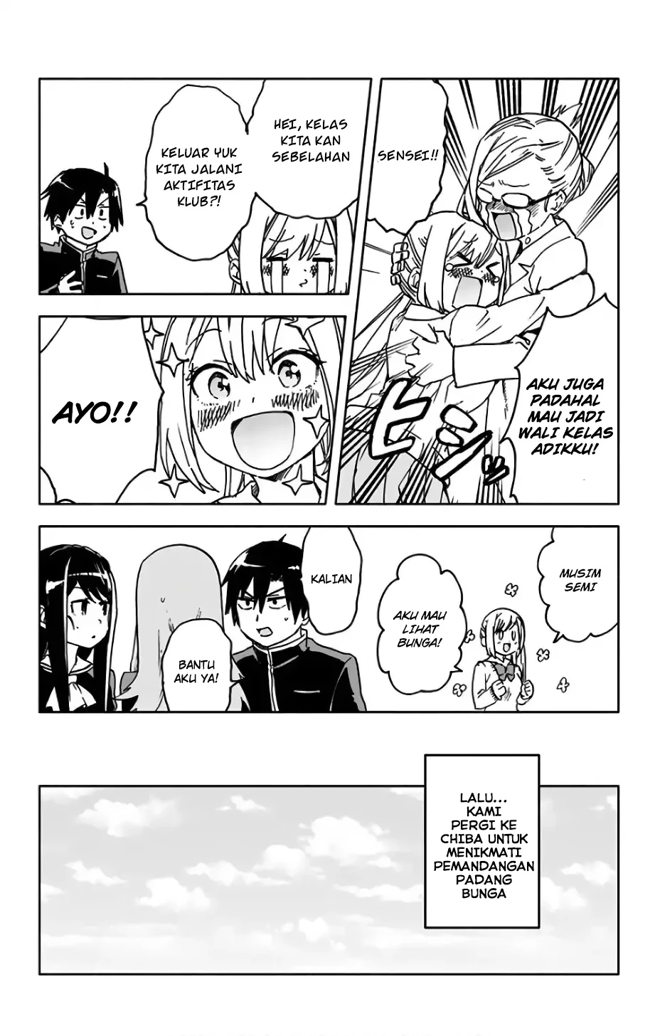 Halaman 4 — Saguri-chan Tankentai Chapter 18