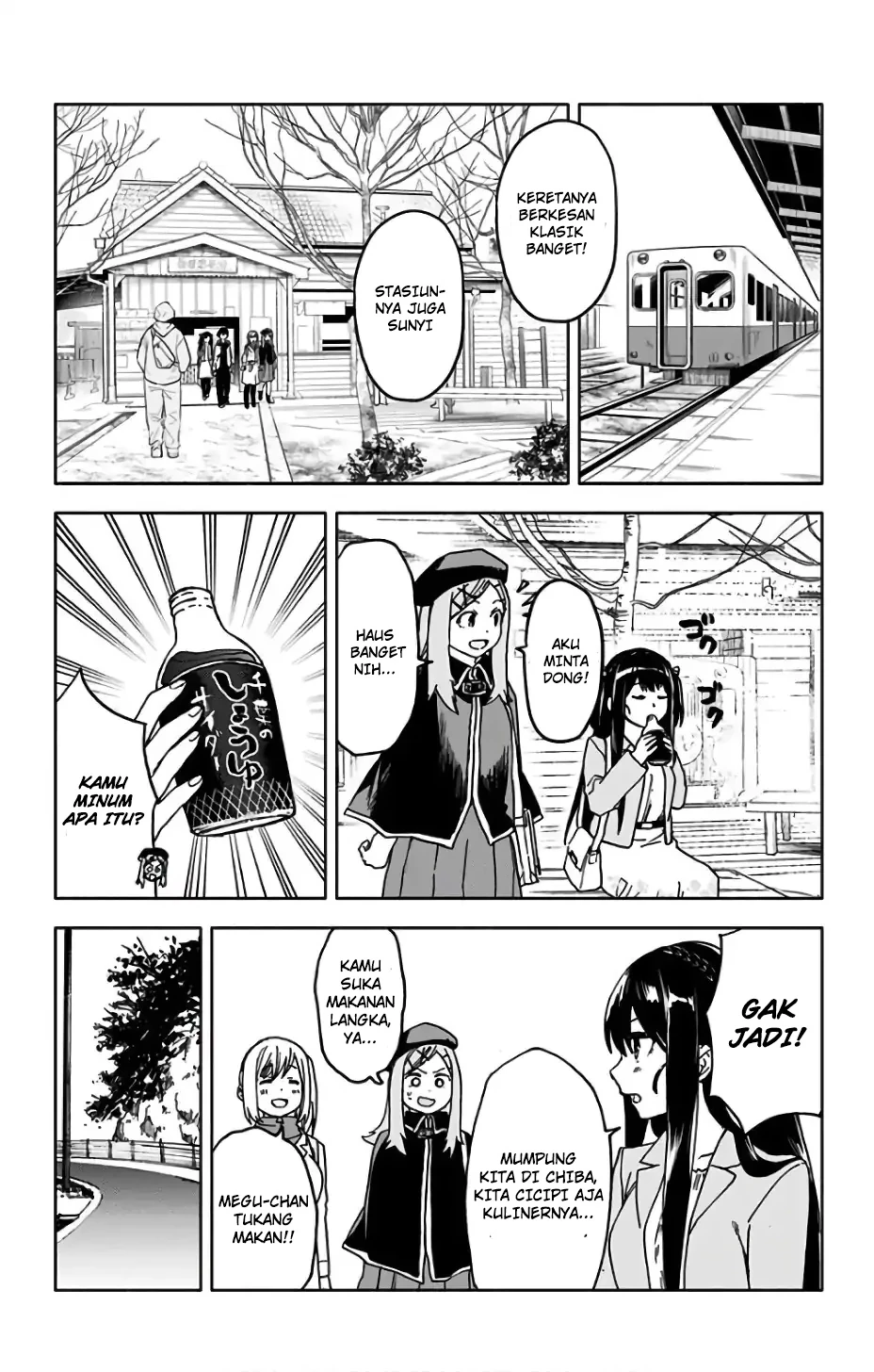 Halaman 5 — Saguri-chan Tankentai Chapter 18