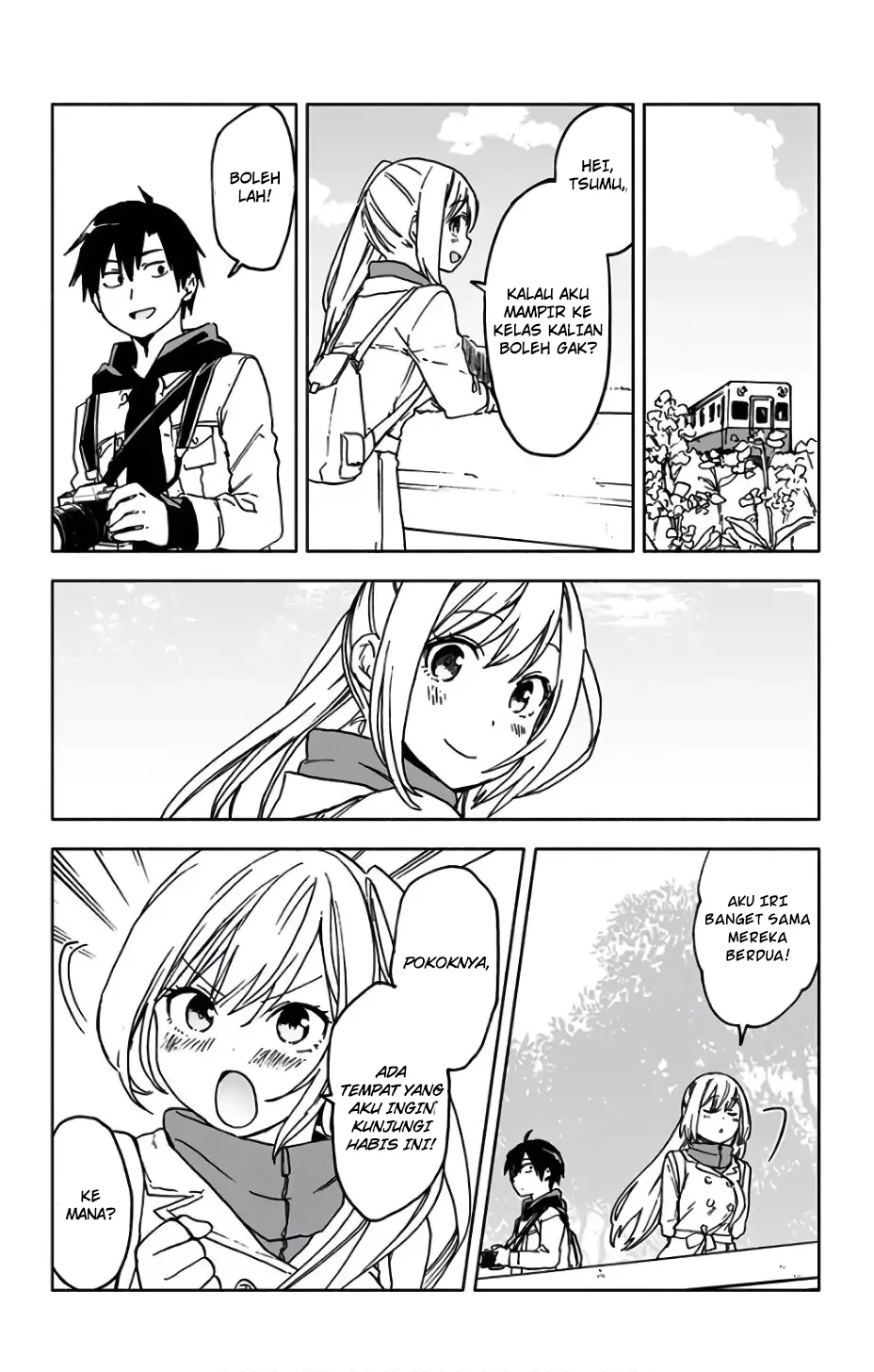 Halaman 9 — Saguri-chan Tankentai Chapter 18