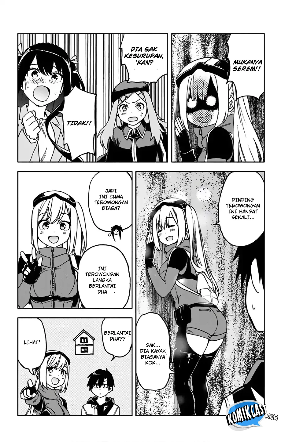 Halaman 12 — Saguri-chan Tankentai Chapter 18