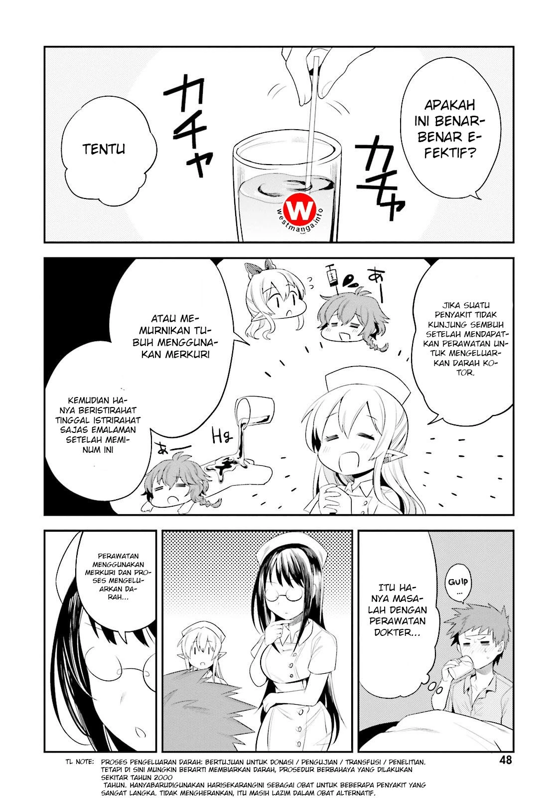 Halaman 6 — Elf Yome to Hajimeru Isekai Ryoushu Seikatsu Chapter 8