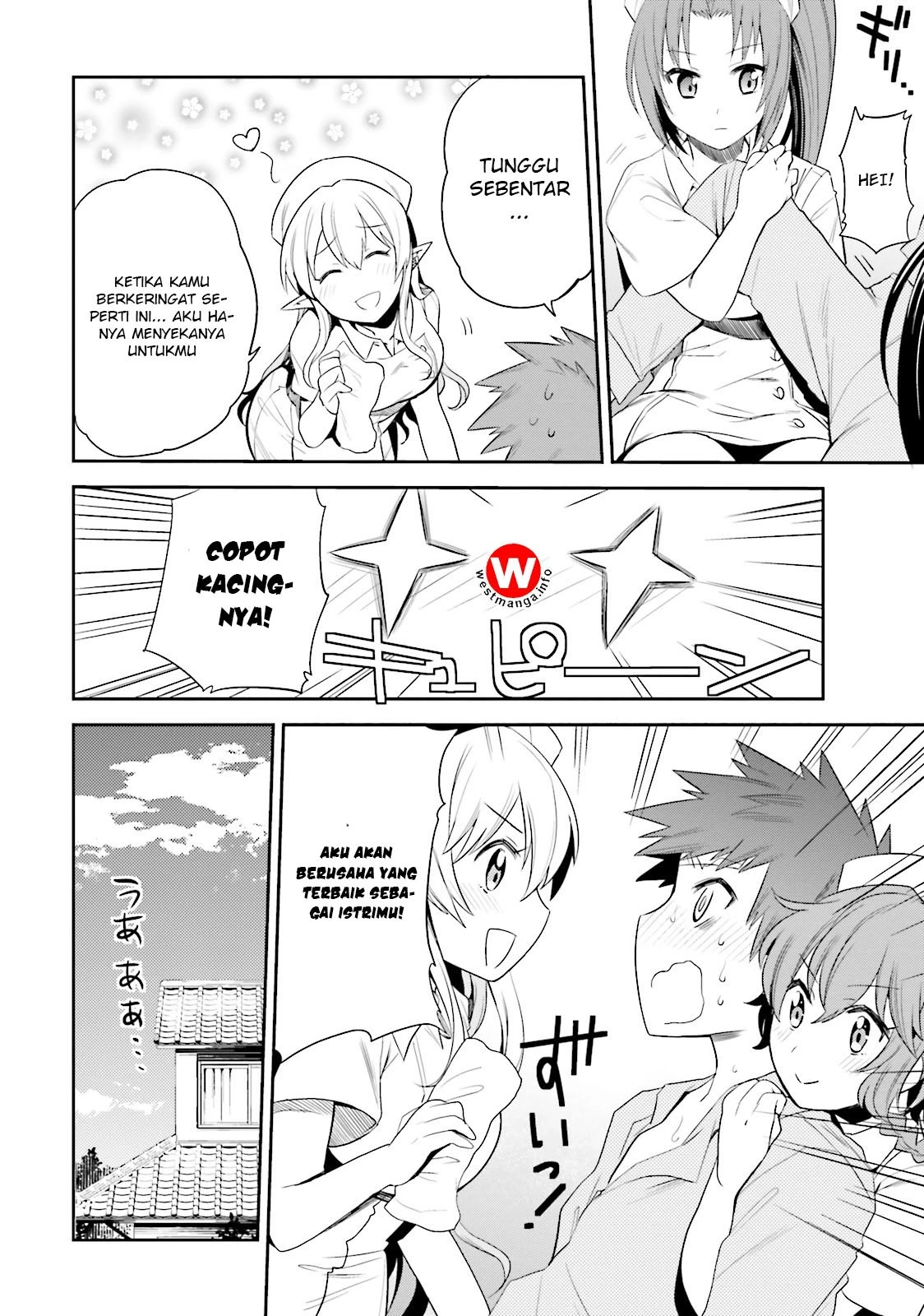 Halaman 8 — Elf Yome to Hajimeru Isekai Ryoushu Seikatsu Chapter 8